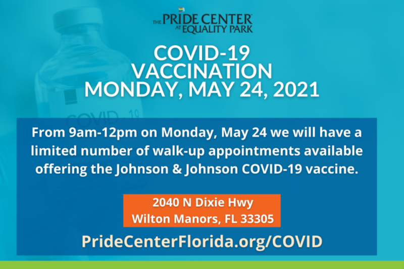Johnson and Johnson COVID-19 Vaccination available on May 24