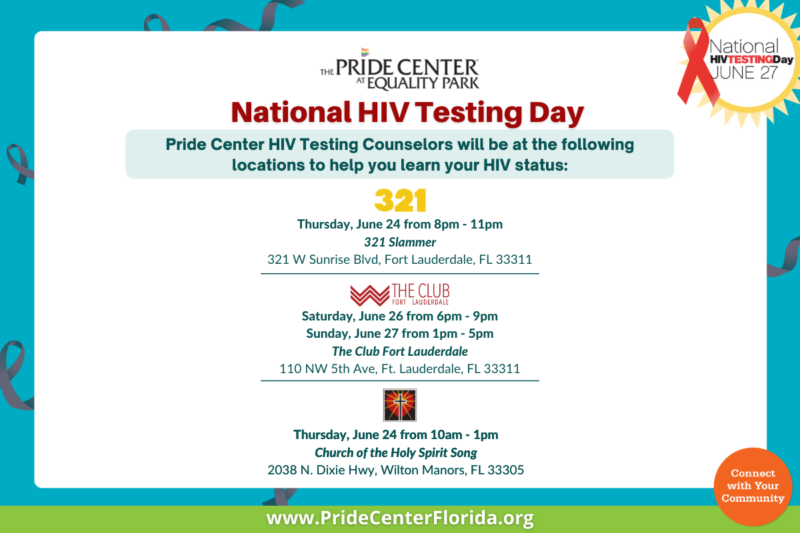 National HIV Testing Day community events